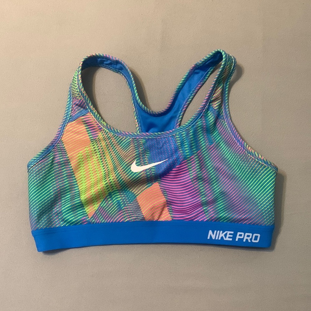 nike pro sports bra